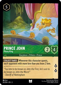 Prince John - Phony King (83//204) [Into the Inklands]