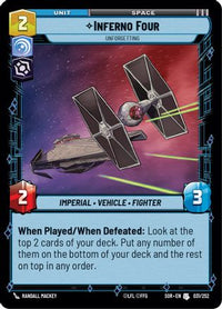 Inferno Four - Unforgetting (031/252) - Spark of Rebellion Foil