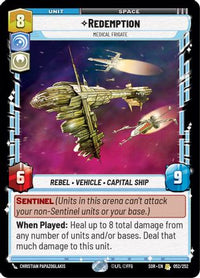 Redemption - Medical Frigate (052/252) - Spark of Rebellion Foil