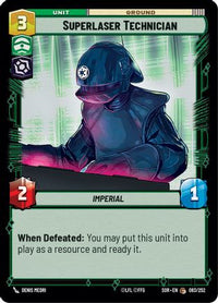 Superlaser Technician (083/252) - Spark of Rebellion Foil