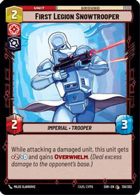 First Legion Snowtrooper (130/252) - Spark of Rebellion