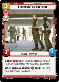 Fighters For Freedom (143/252) - Spark of Rebellion Foil