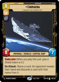 Chimaera - Flagship of the Seventh Fleet (185/252) - Spark of Rebellion Foil