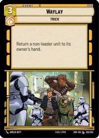 Waylay (222/252) - Spark of Rebellion Foil