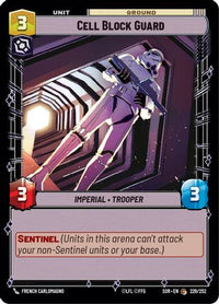 Cell Block Guard (229/252) - Spark of Rebellion Foil