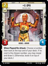 C-3PO - Protocol Droid (238/252) - Spark of Rebellion