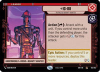 IG-88 - Ruthless Bounty Hunter (012/252) - Spark of Rebellion