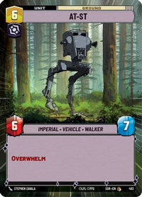 AT-ST (Hyperspace) (493) - Spark of Rebellion Foil