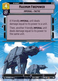Maximum Firepower (Hyperspace) (494) - Spark of Rebellion Foil