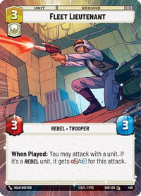 Fleet Lieutenant (Hyperspace) (498) - Spark of Rebellion Foil