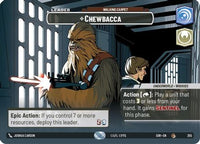Chewbacca - Walking Carpet (Showcase) (255) - Spark of Rebellion Foil