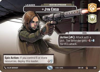 Jyn Erso - Resisting Oppression (Showcase) (268) - Spark of Rebellion Foil