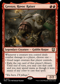 Grenzo, Havoc Raiser -  Foil (M3C-213) - Modern Horizons 3 Commander