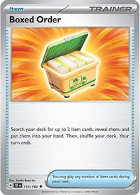 Boxed Order 143  SV05 Temporal Forces - Uncommon