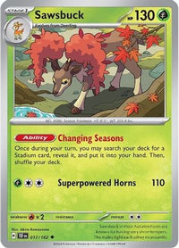 Sawsbuck 017/162  SV05 Temporal Forces - Uncommon