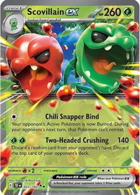 Scovillain ex 022  - Holofoil SV05 Temporal Forces - Double Rare