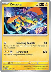 Zeraora 057  SV05 Temporal Forces - Uncommon
