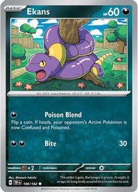 Ekans 100  SV05 Temporal Forces - Common