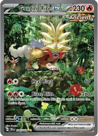 Gouging Fire ex 204/162  - Holofoil SV05 Temporal Forces - Special Illustration Rare
