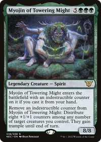 Myojin of Towering Might [Kamigawa: Neon Dynasty Commander]