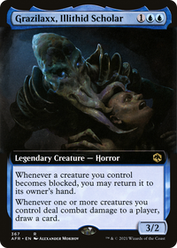 Grazilaxx, Illithid Scholar (Extended Art) [Dungeons & Dragons: Adventures in the Forgotten Realms]