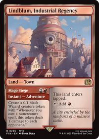 Lindblum, Industrial Regency // Mage Siege -  Foil (FIN-285) - FINAL FANTASY