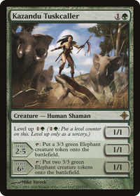 Kazandu Tuskcaller [Rise of the Eldrazi]