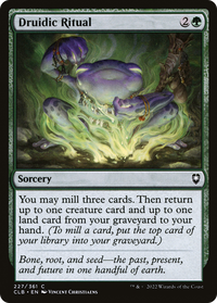Druidic Ritual [Commander Legends: Battle for Baldur's Gate]