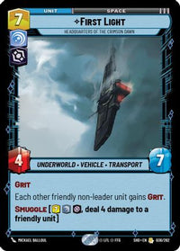 First Light - Headquarters of the Crimson Dawn (036/262) - Shadows of the Galaxy Foil
