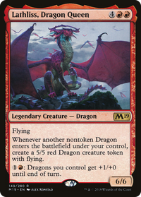 Lathliss, Dragon Queen [Core Set 2019]