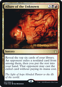 Allure of the Unknown [Theros Beyond Death Prerelease Promos]