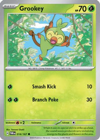 Grookey 014  SV06 Twilight Masquerade - Common
