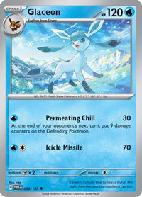 Glaceon 054  SV06 Twilight Masquerade - Uncommon