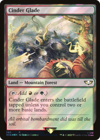 Cinder Glade (Surge Foil) [Warhammer 40,000]