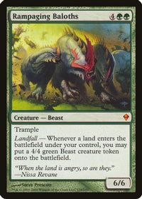 Rampaging Baloths (Zendikar) -  (OVER-178) - Oversize Cards