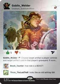 Goblin Welder (Rainbow Foil) [Secret Lair Drop Series]