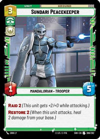 Sundari Peacekeeper (098/262) - Shadows of the Galaxy Foil