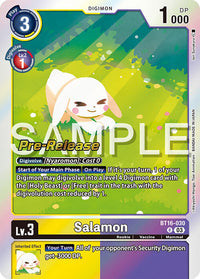 Salamon [BT16-030] [Beginning Observer Pre-Release Promos]
