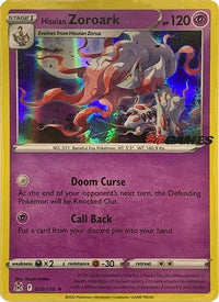 Hisuian Zoroark (EB Games Exclusive) 076/196  - Holofoil Miscellaneous Cards & Products - Promo