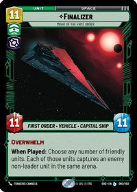Finalizer - Might of the First Order (092/262) - Shadows of the Galaxy Foil