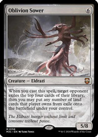Oblivion Sower (Ripple Foil) [Modern Horizons 3 Commander]