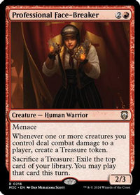 Professional Face-Breaker (Ripple Foil) -  Foil (M3C-216) - Modern Horizons 3 Commander