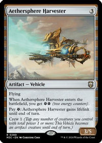 Aethersphere Harvester (Ripple Foil) -  Foil (M3C-280) - Modern Horizons 3 Commander