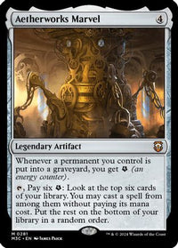 Aetherworks Marvel (Ripple Foil) -  Foil (M3C-281) - Modern Horizons 3 Commander