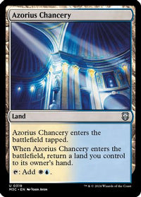Azorius Chancery (Ripple Foil) -  Foil (M3C-319) - Modern Horizons 3 Commander