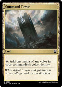 Command Tower (Ripple Foil) (M3C-331) - Modern Horizons 3 Commander Foil
