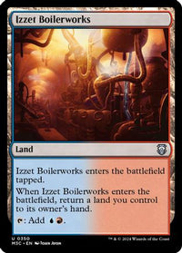 Izzet Boilerworks (Ripple Foil) -  Foil (M3C-350) - Modern Horizons 3 Commander