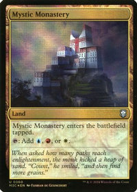 Mystic Monastery (Ripple Foil) -  Foil (M3C-360) - Modern Horizons 3 Commander