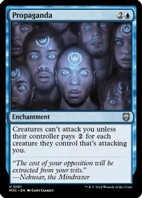 Propaganda (Ripple Foil) -  Foil (M3C-191) - Modern Horizons 3 Commander