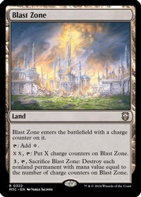 Blast Zone (Ripple Foil) -  Foil (M3C-322) - Modern Horizons 3 Commander
